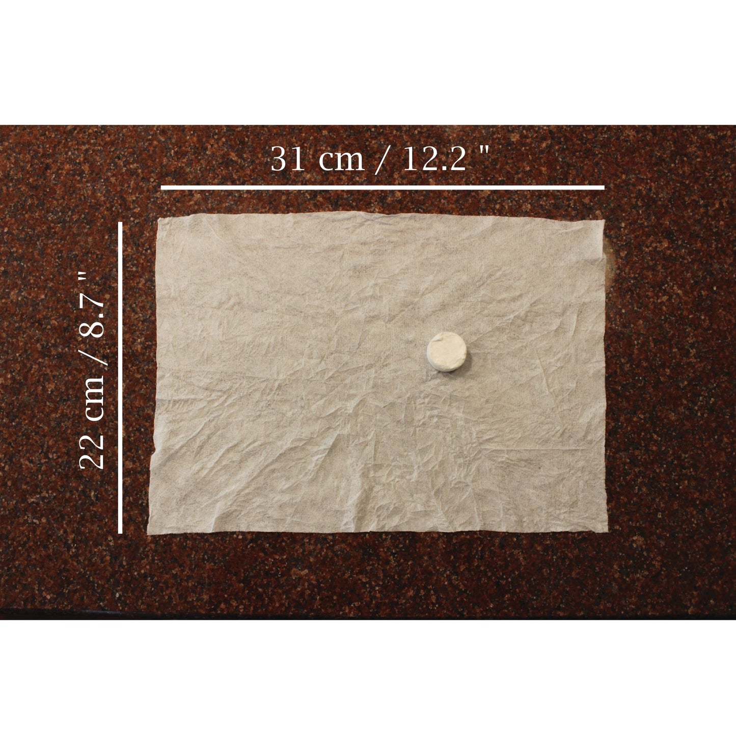 Bamboo Fiber Compressed Towels — 100 Pack